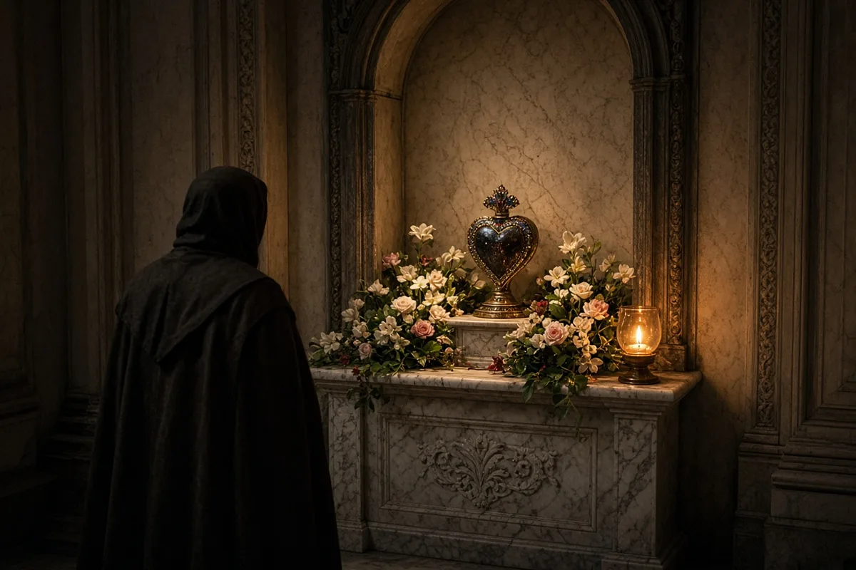 The relic is kept in Ars and draws visitors to this day.