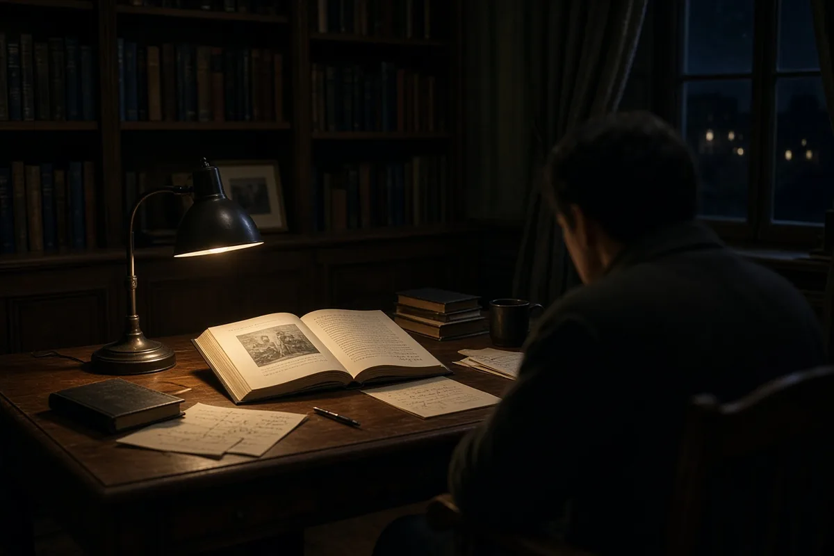Ordway continued comparing the imaginative worlds of both authors during her private study.