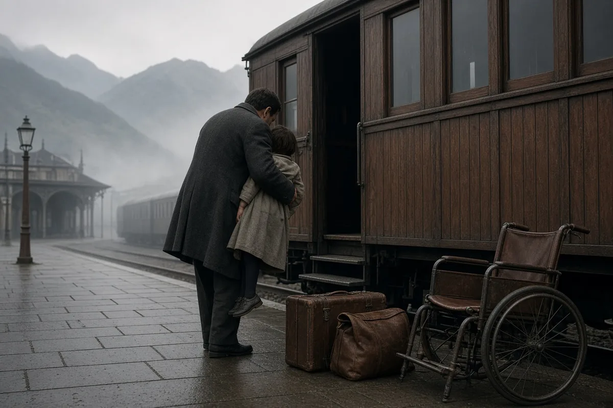 Francis Pascal arrived at Lourdes with his daughter in 1938 seeking healing for her paralyzed limbs.