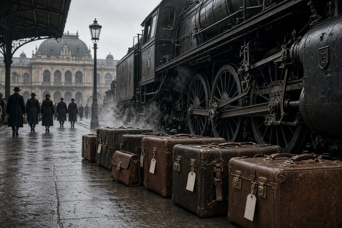 Eight trains carried 669 children from Prague to safety in Britain in 1939.