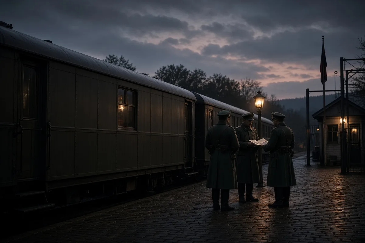 The trains passed through tense border inspections just weeks before war began.