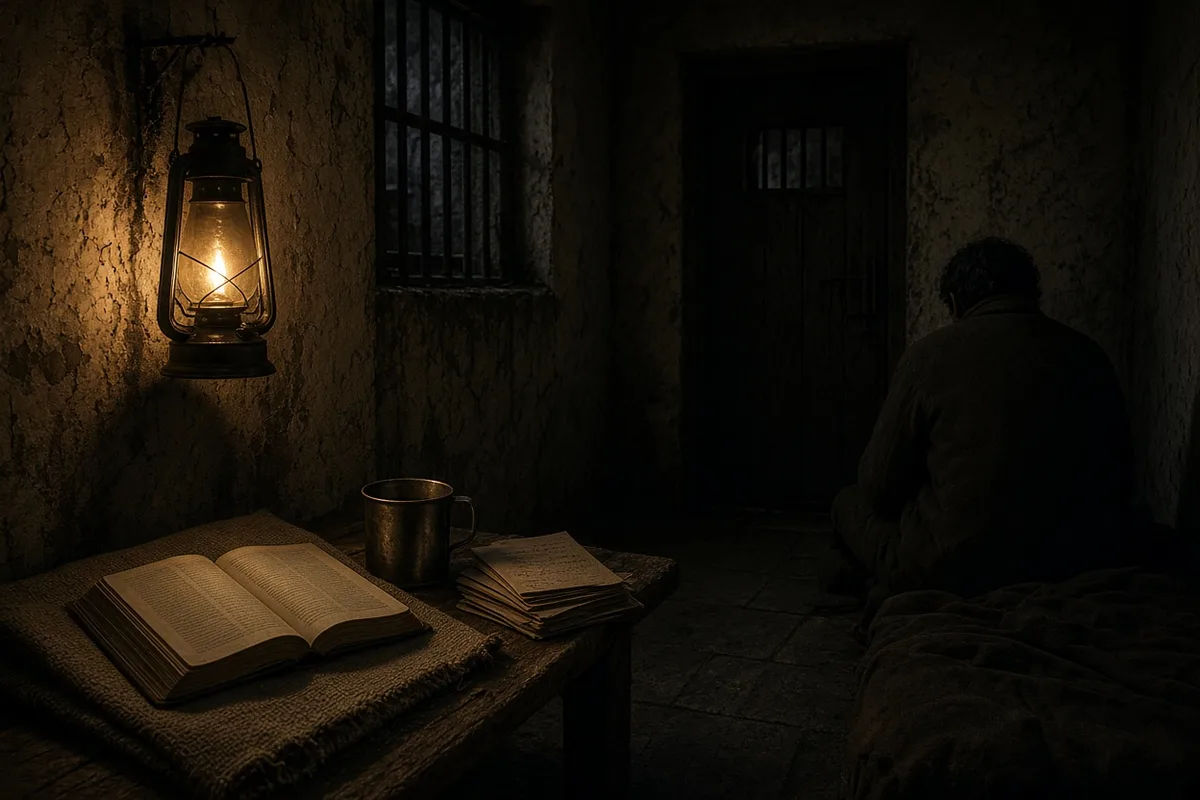 Mangalwadi recounted long nights of reading Scripture by lamplight during his imprisonment.