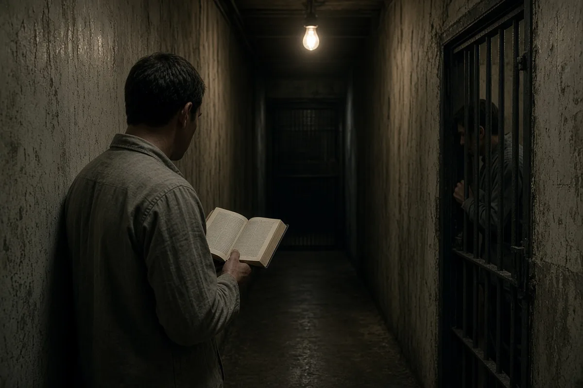 Mangalwadi noted quiet conversations about Scripture that took place between cells.