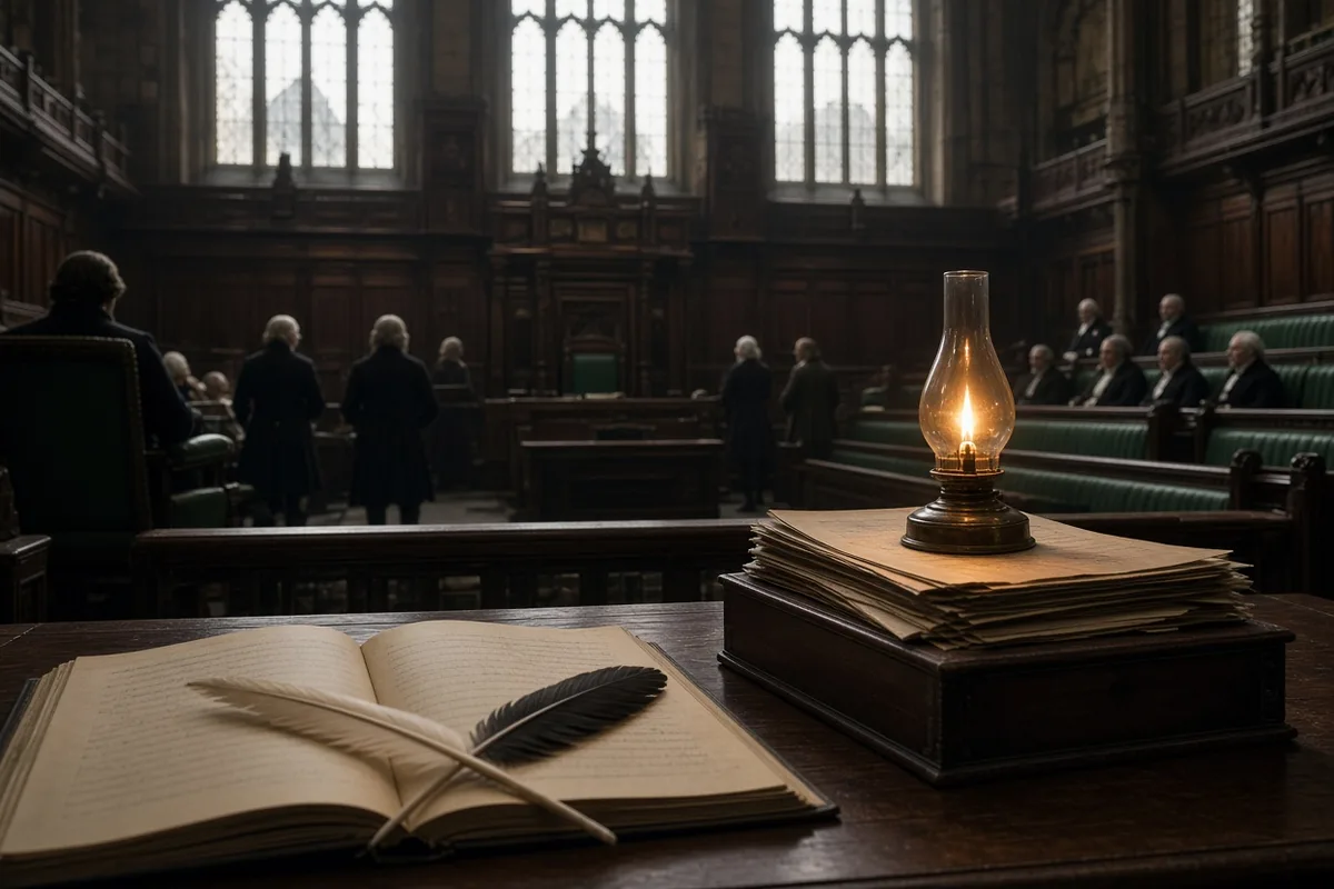 Wilberforce introduced his first abolition motion in 1789, supported by collected testimony from seamen and merchants.
