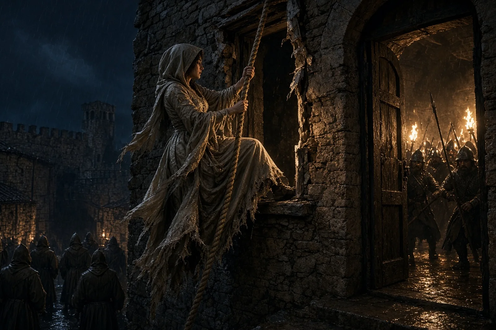 St. Clare Escapes to Assisi