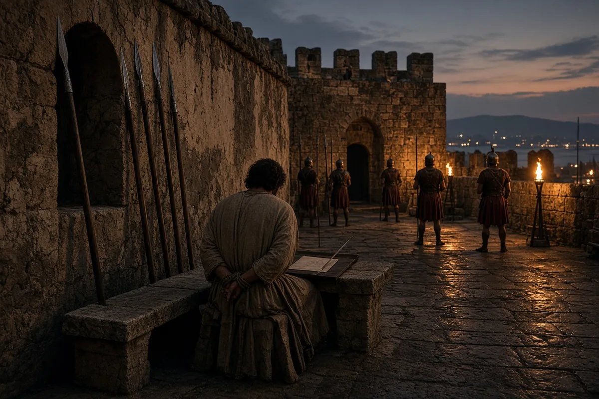 Ignatius addressed letters to churches in Asia Minor while briefly detained in Smyrna.