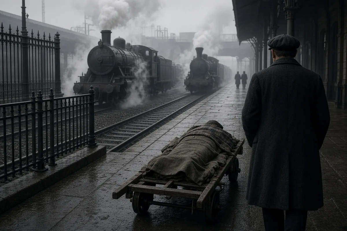 Francis Pascal arrived by train at Lourdes in 1938 seeking healing for his paralysis.