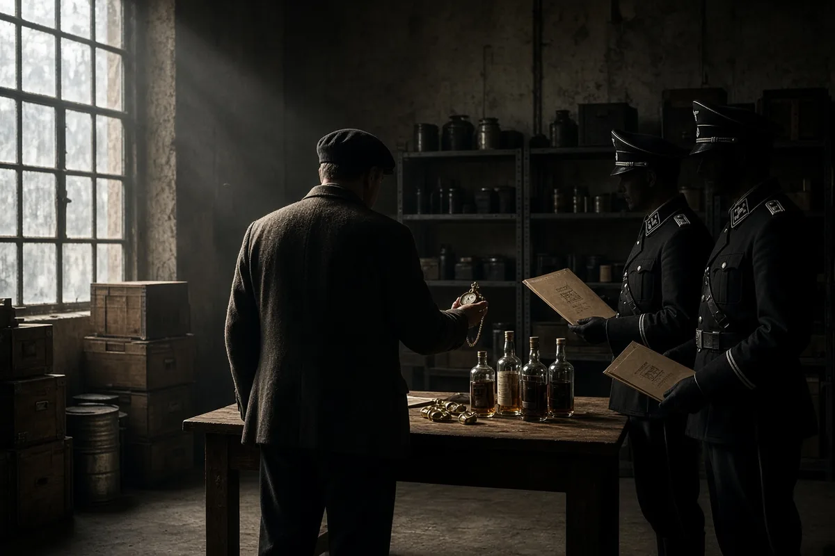 Additional bribes secured the continued safety of the Jewish laborers through the final months of the war.