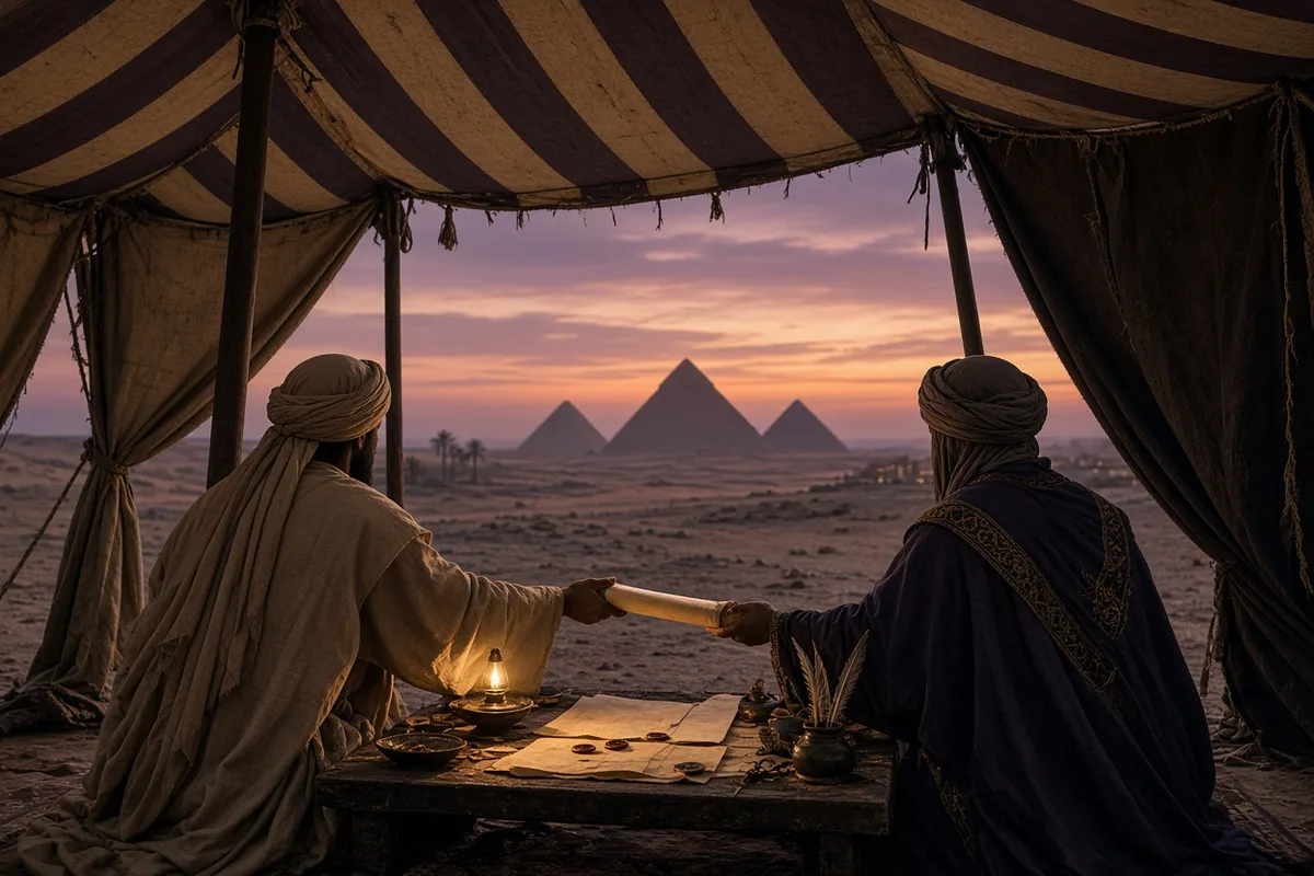 Negotiations between French representatives and Egyptian authorities secured the terms for ransoming thousands of Christian prisoners.