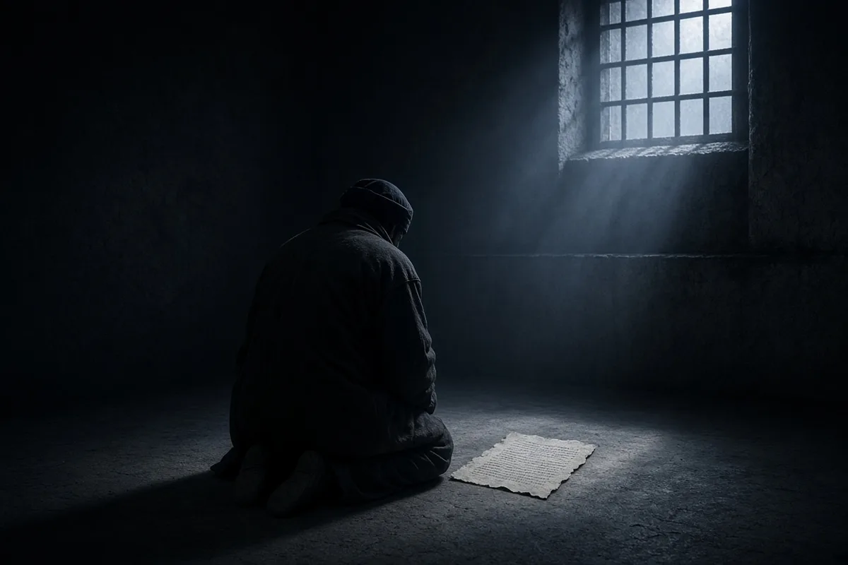 Yun reported receiving strength through prayer and Scripture during his imprisonment.