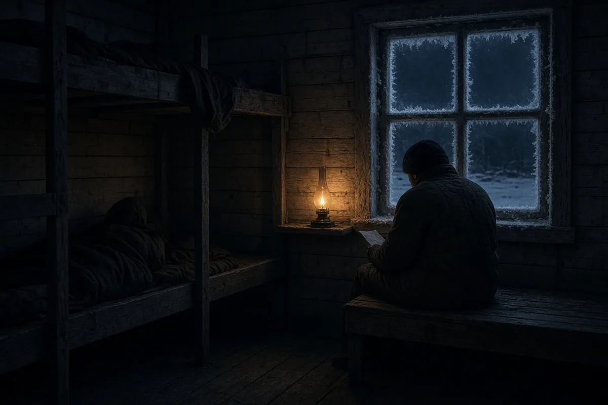 Solzhenitsyn first encountered smuggled religious texts while confined in the Ekibastuz special camp in 1952.