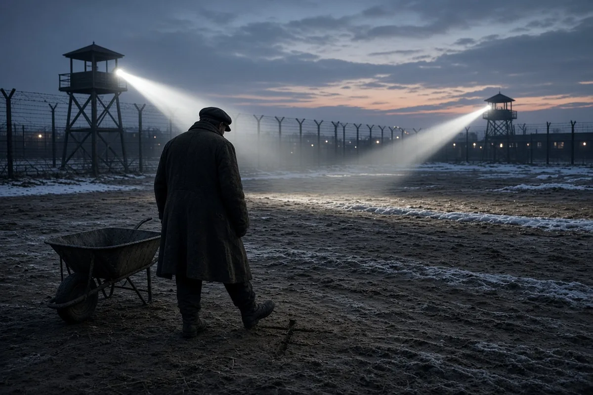 During forced labor details Solzhenitsyn began to reconsider his earlier materialist worldview.