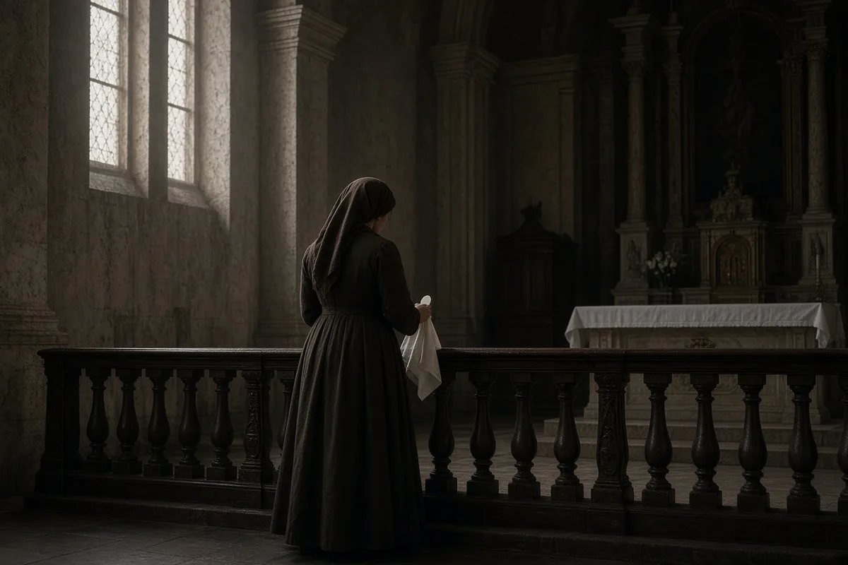 In 1247 a woman stole a consecrated host from the church in Santarém.
