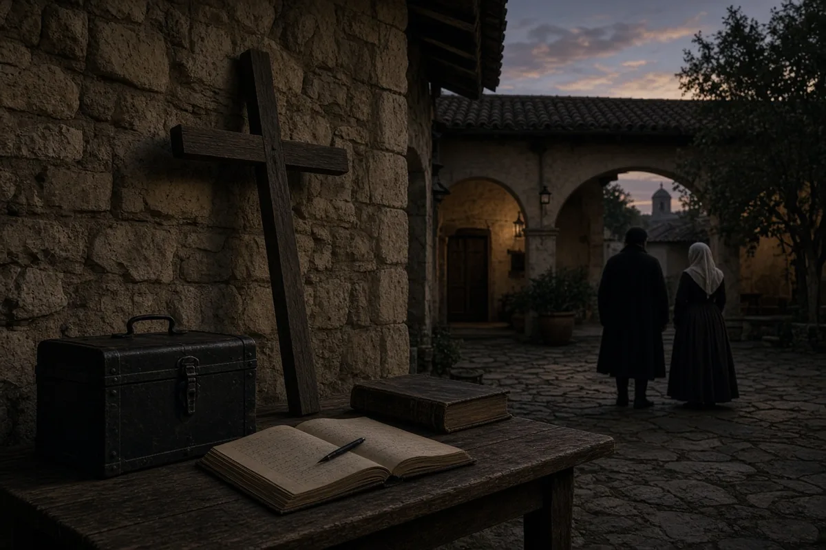 De las Casas confronted an encomendero and relinquished his own granted indigenous laborers, freeing them from service.