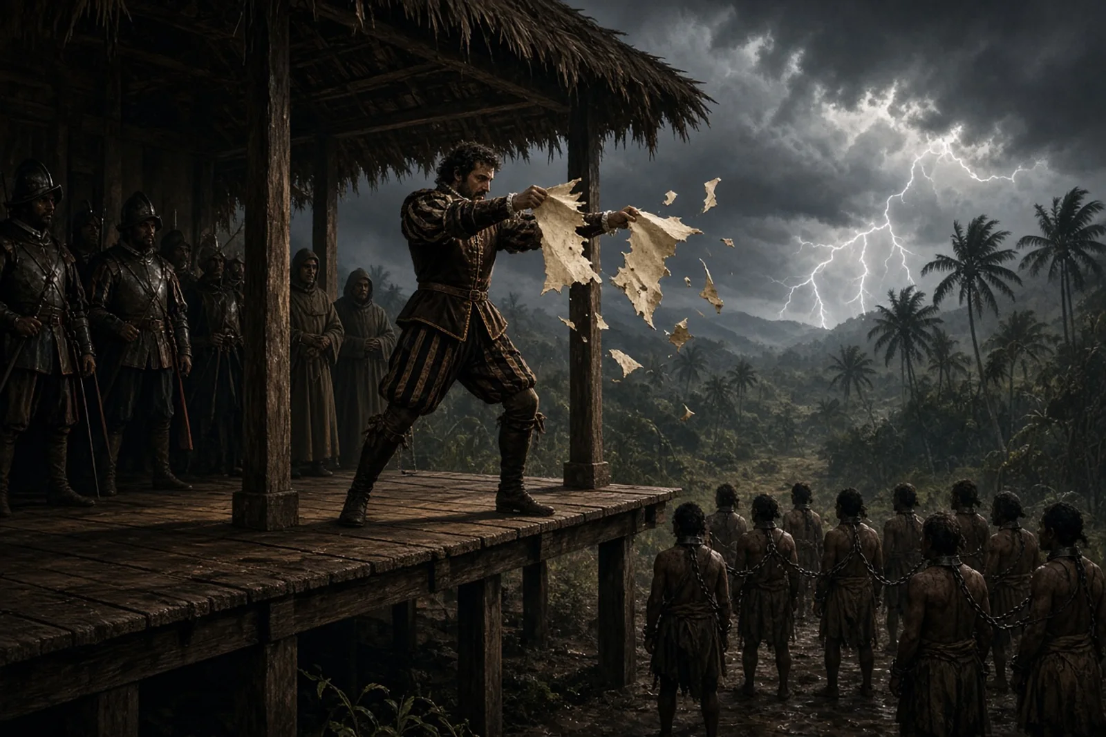 Bartolomé de las Casas Defends Native Rights in Hispaniola