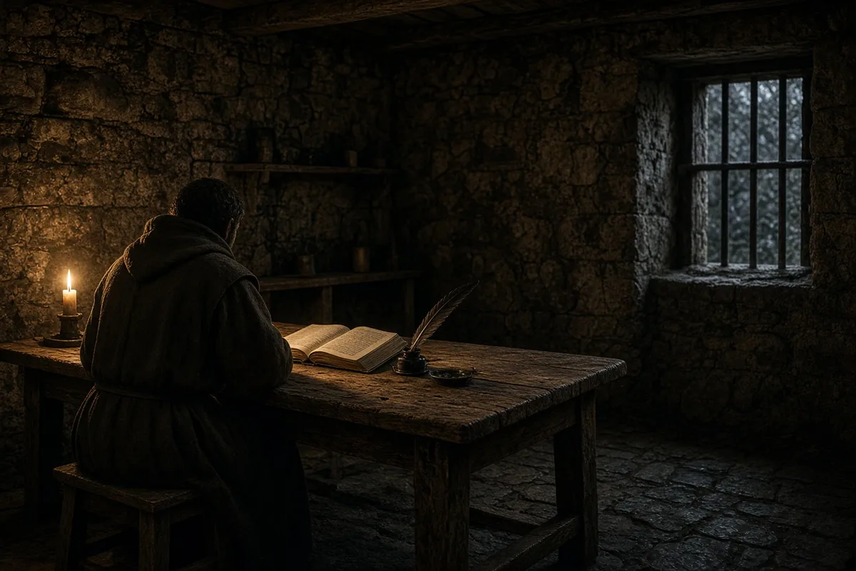 The story of Pilgrim's Progress took shape on paper during Bunyan's years in Bedford Gaol.