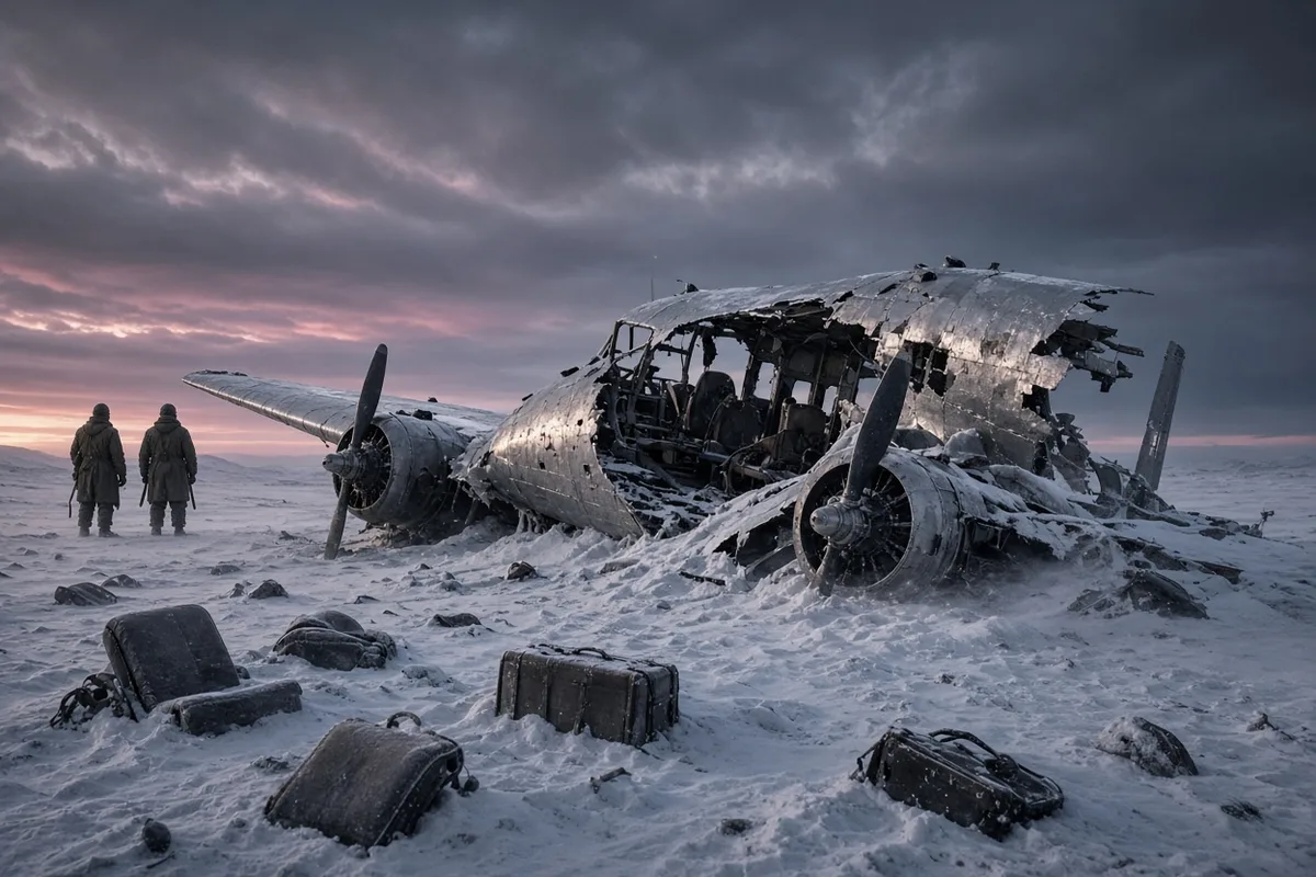 Uruguayan Air Force Flight 571 crashed into the Andes on October 13, 1972, breaking apart at roughly 12,000 feet.