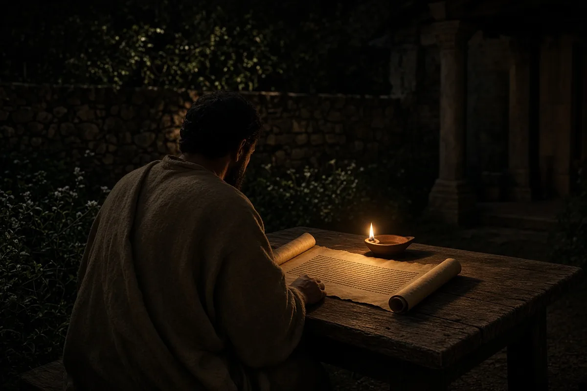 Augustine read Romans 13:13-14, which prompted his immediate conversion in 386.
