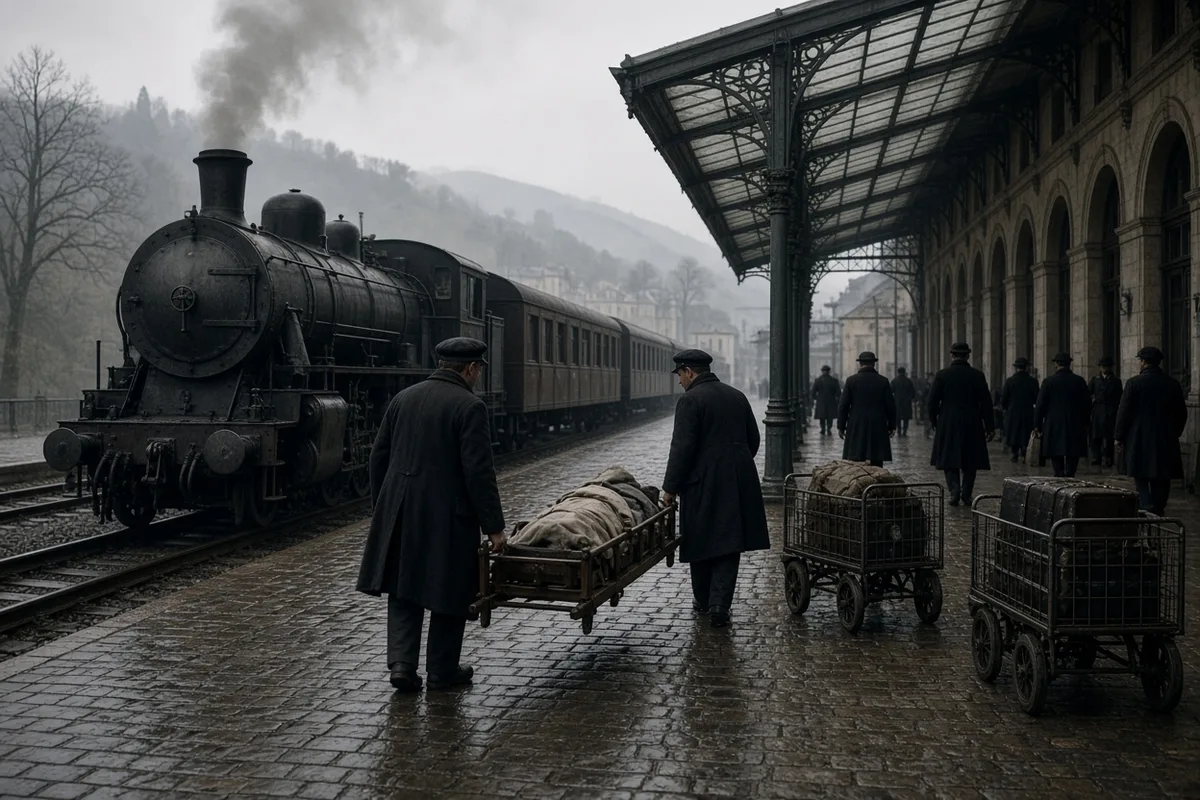 Jeanne Fretel arrived at Lourdes by train in 1949 suffering from advanced tuberculosis.