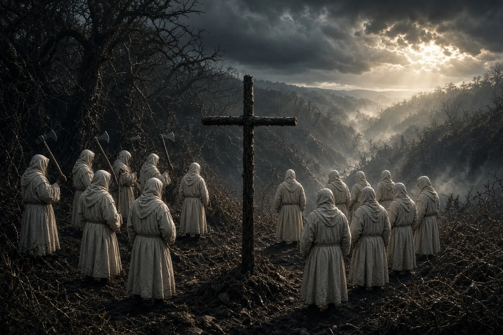 St. Bernard Founds Clairvaux Abbey