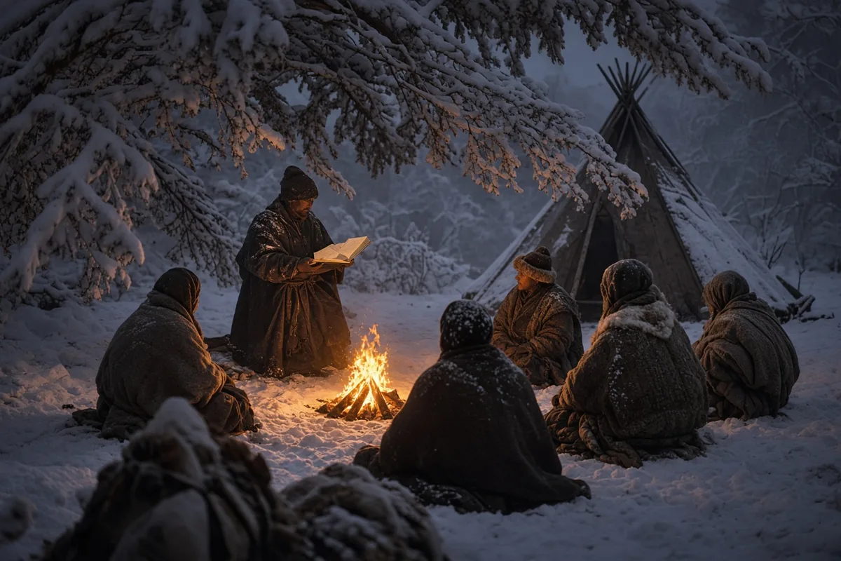 His time among the Delaware Indians included gatherings that led to documented spiritual revivals.