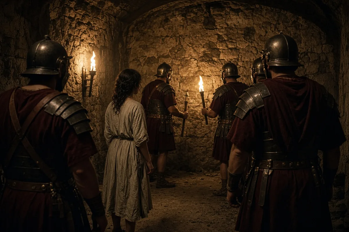 Perpetua chose to forgive her captors as part of her Christian faith.