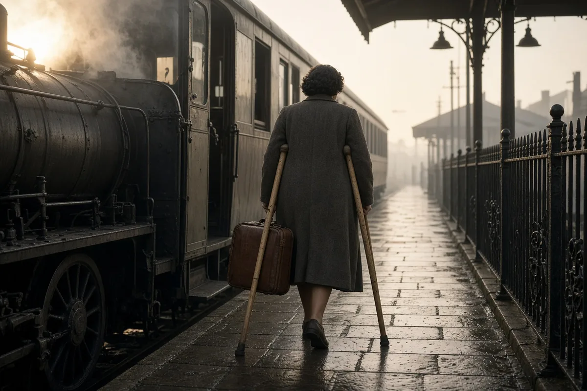 Medical records document Rose Verrechia's arrival at Lourdes in 1955 suffering from severe arthritis.
