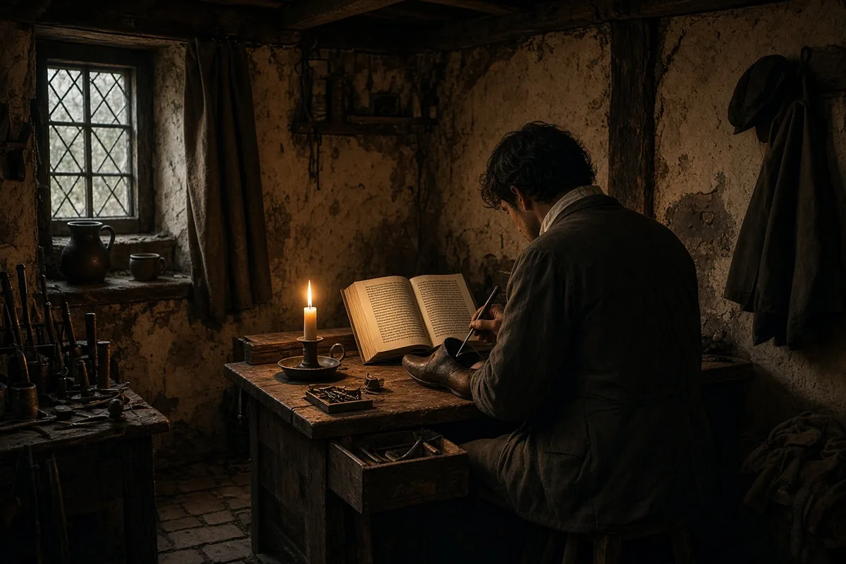 Before his missionary career, William Carey supported himself as a village shoemaker while teaching himself ancient languages.