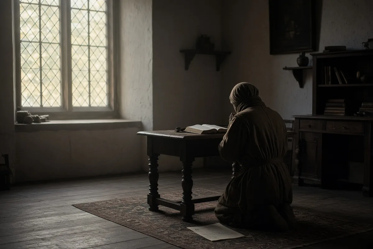 The encounter produced a lasting conversion to deeper Christian devotion.
