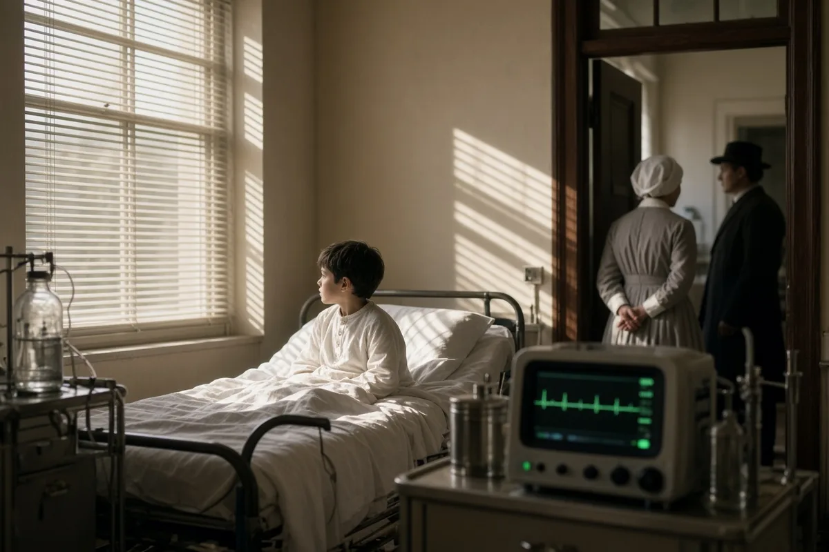 The child experienced an unexpected and rapid recovery from the brain hemorrhage.
