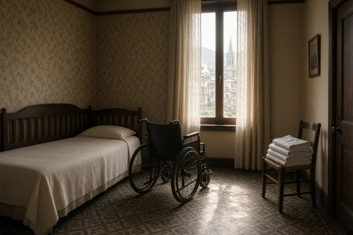 Anne-Marie Ménage's abdominal tuberculosis vanished immediately after her time at Lourdes in 1947.