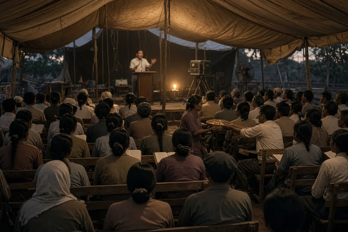 The organization combined humanitarian aid with Christian evangelism from its inception.
