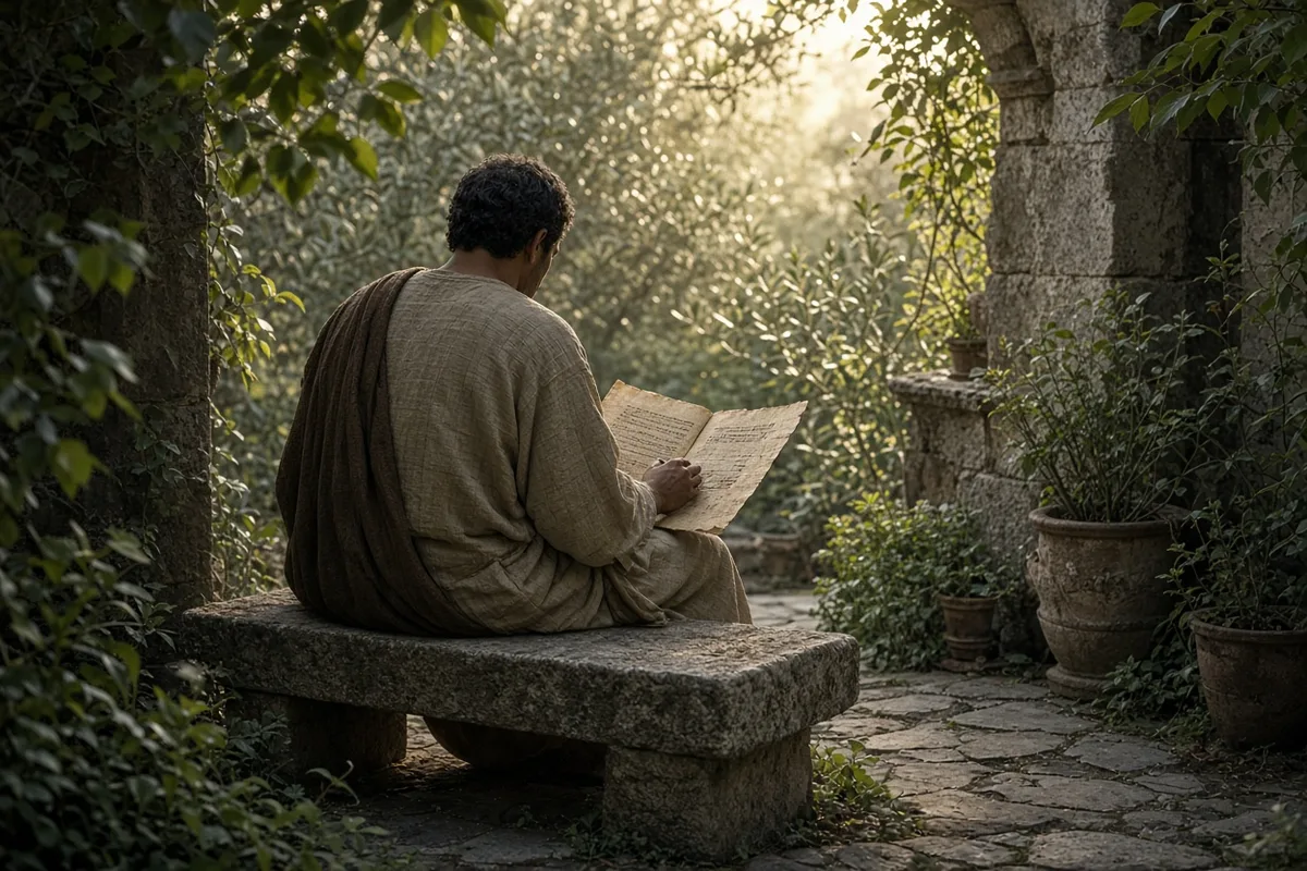 Opening the letters of Paul at random, Augustine read a single passage that ended his inner turmoil and set him on the path to becoming a bishop and one of Christianity's most influential thinkers.