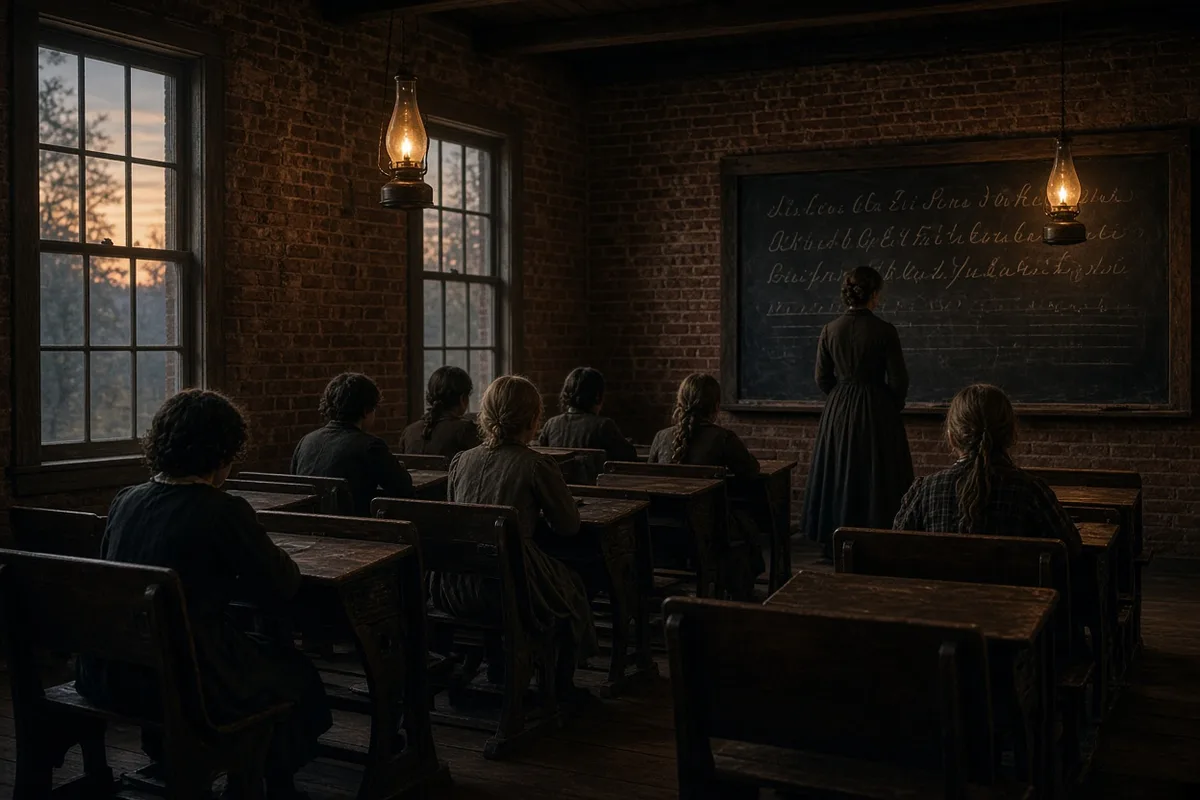 She also established day and boarding schools for African American students across the South.