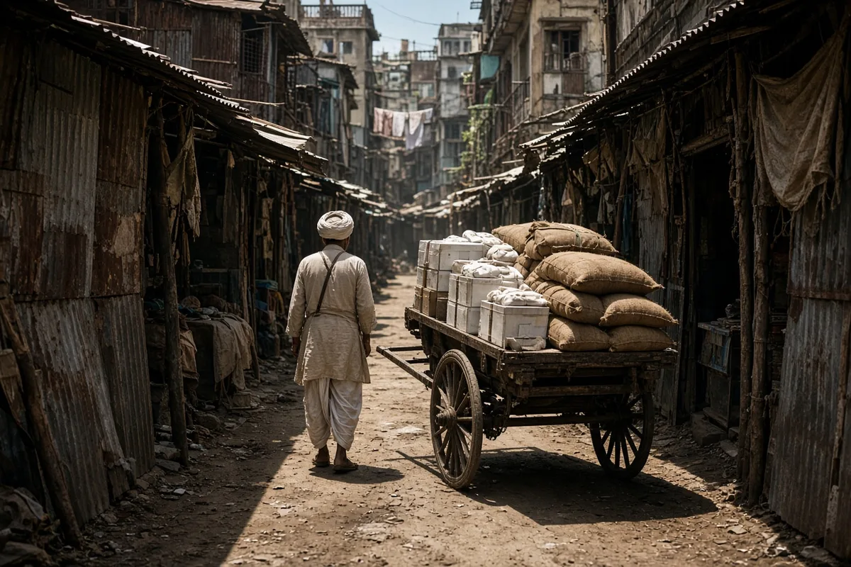 He witnessed volunteers distributing food and medicine directly in the slums.