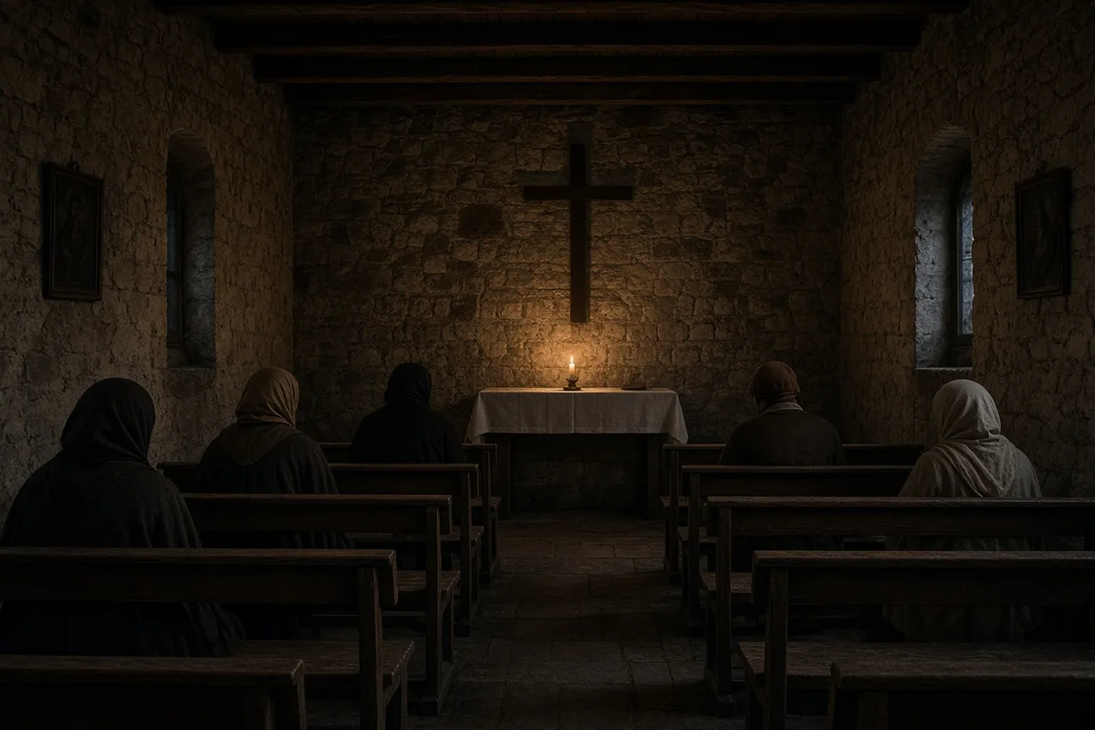 He attended a quiet evening prayer service with the sisters in Calcutta.