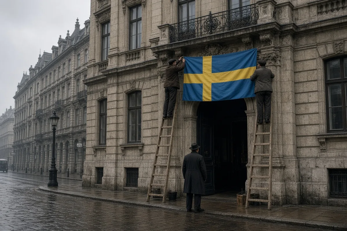 Wallenberg established safe houses under Swedish diplomatic protection to shelter Jews from Nazi roundups.