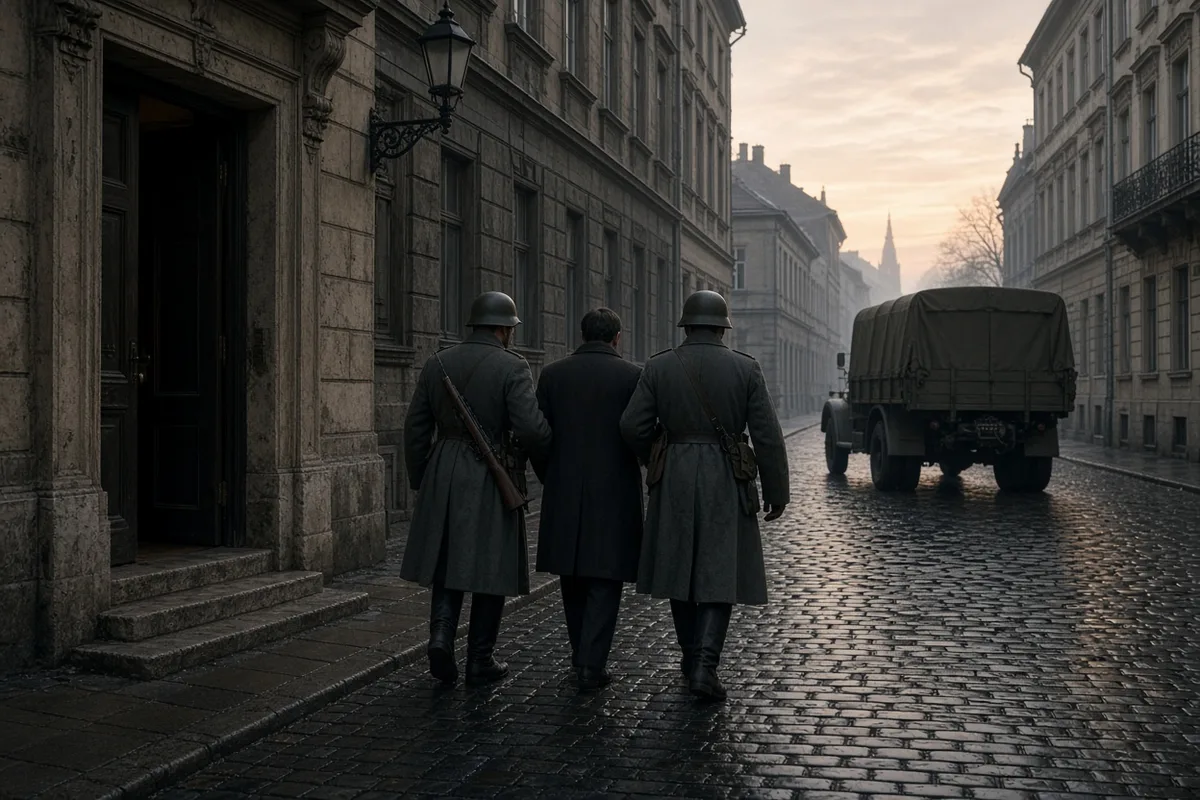 Raoul Wallenberg was arrested by Soviet forces in January 1945 after rescuing thousands and never returned.