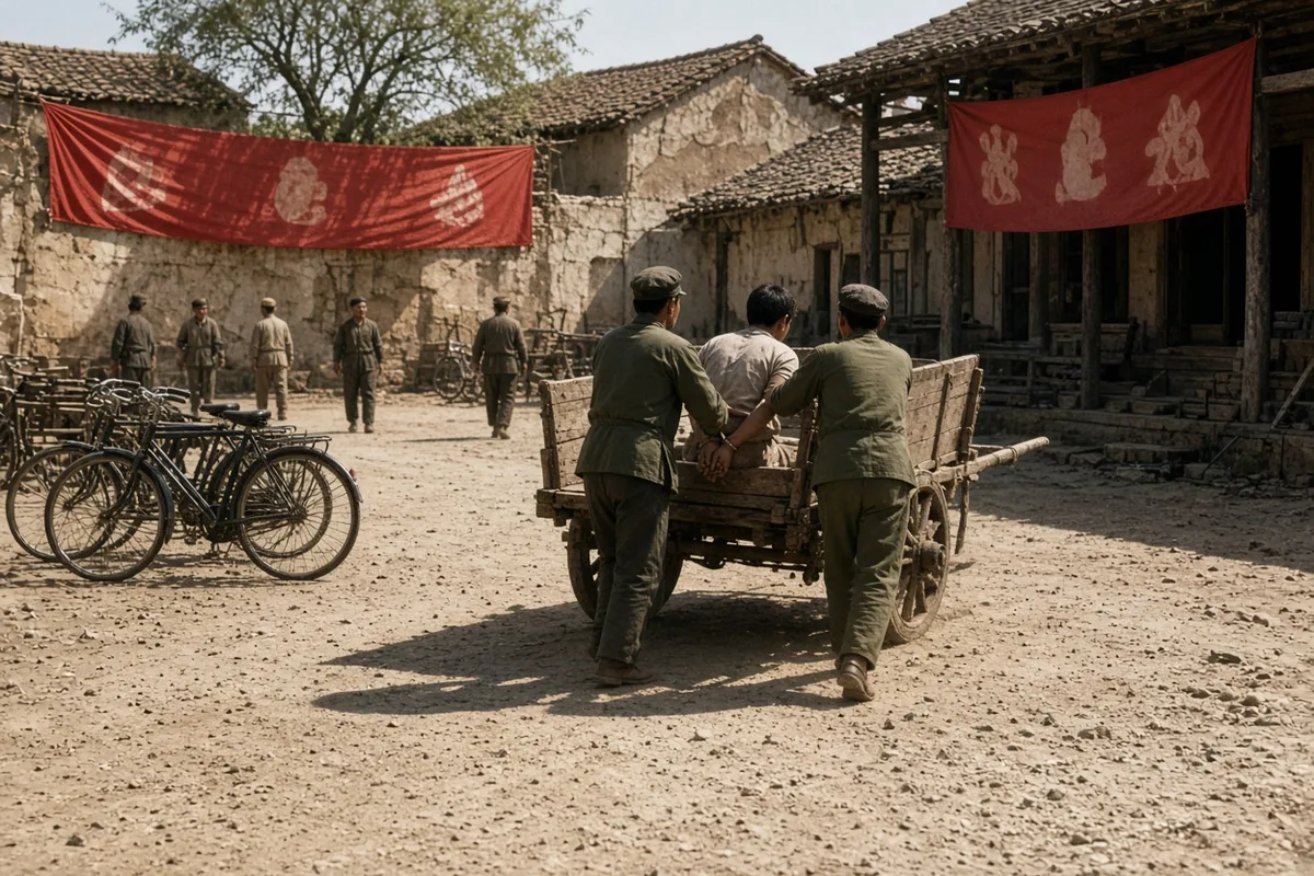 Yun was arrested and transported to prison for possessing Christian materials in rural China in 1974.