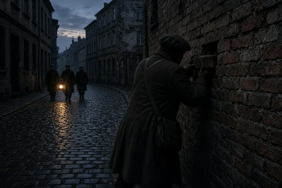 Supplies were cached in everyday hiding spots to avoid detection during the final weeks before the uprising.
