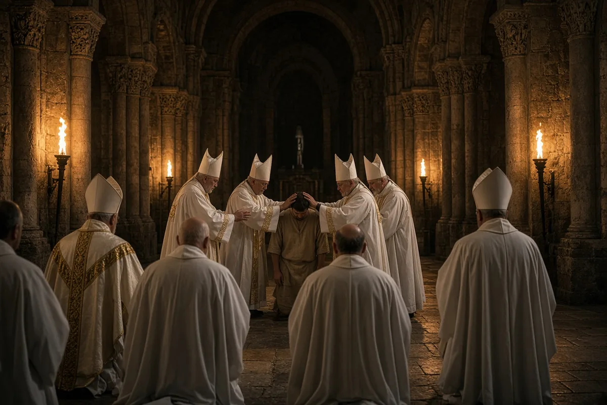 Martin was elected bishop of Tours around 371 and served in that role until his death.
