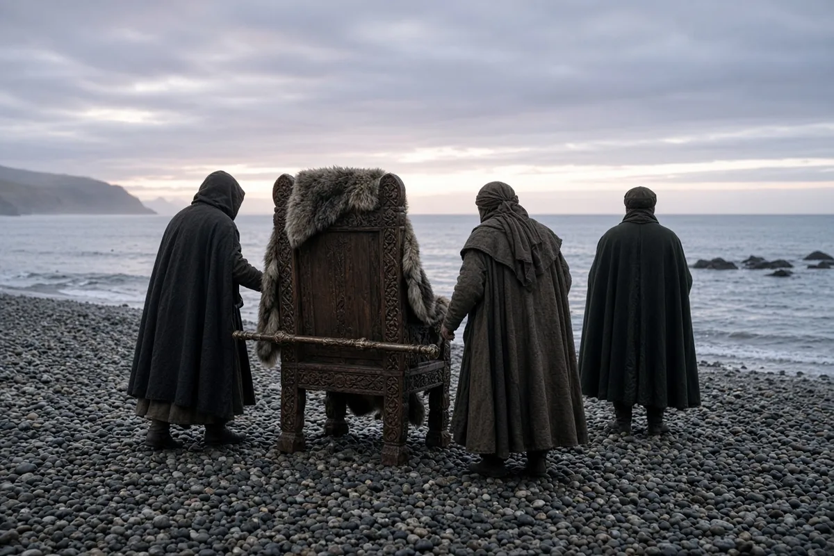 In 1027 King Canute arranged a public demonstration on the English coast to test the extent of his authority.