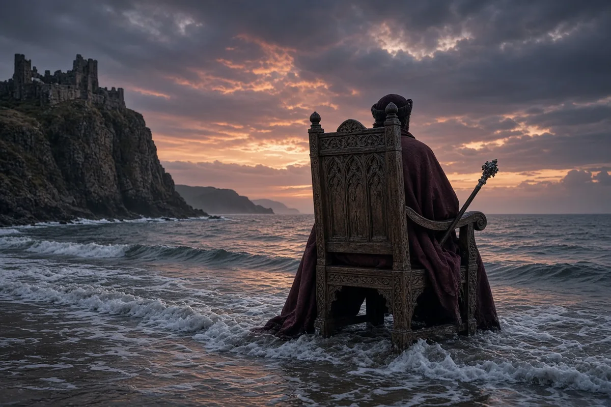 The tide continued to rise regardless of the royal command.