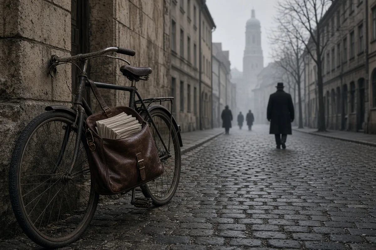 The Scholls transported bundles of leaflets by bicycle to the University of Munich for distribution.