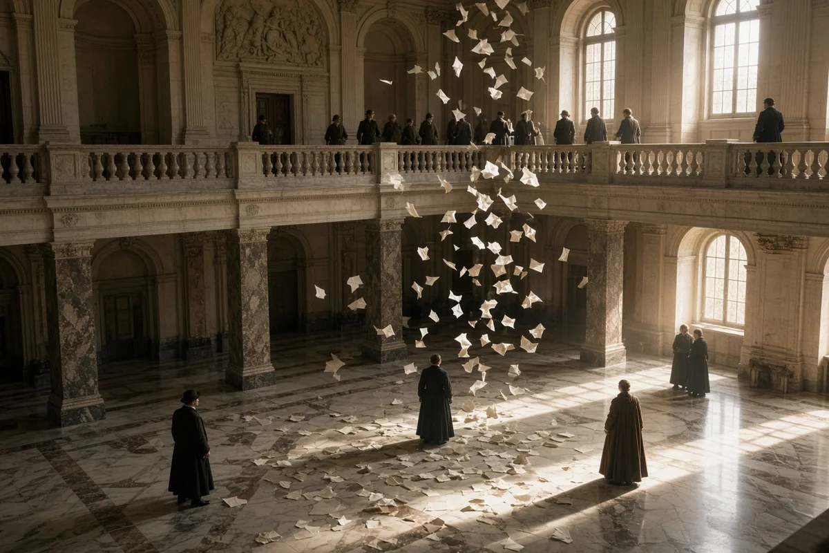 Sophie and Hans dropped leaflets into the main hall of Ludwig Maximilian University on February 18, 1943.