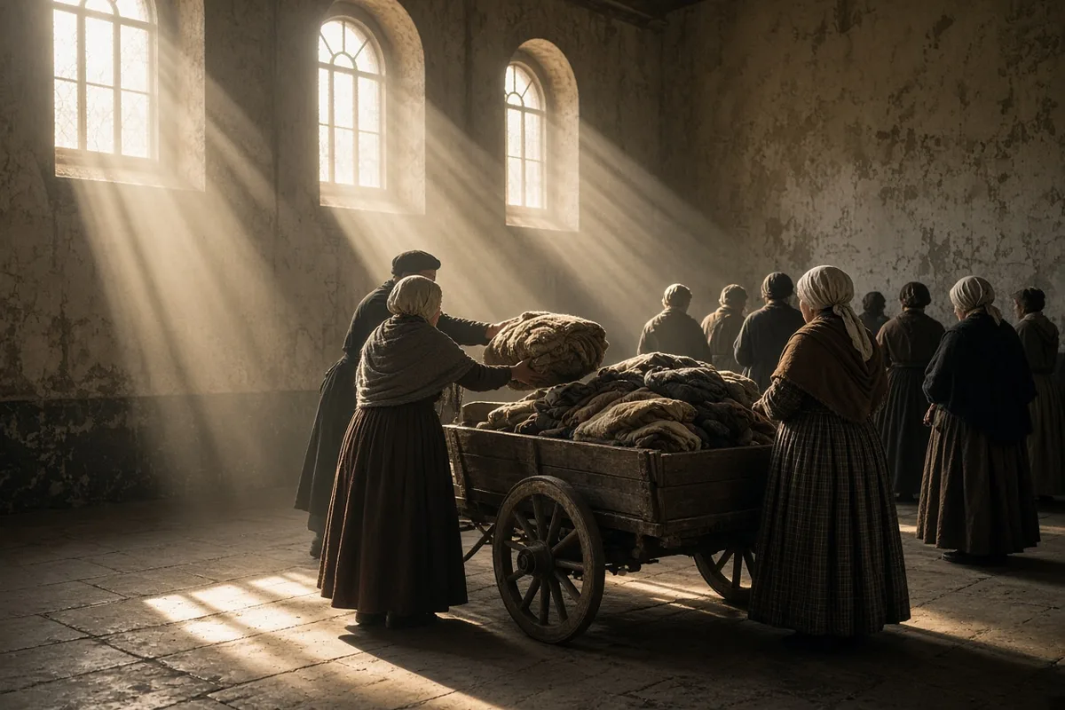 Fry supplied clothing to improve the immediate welfare of the female inmates.