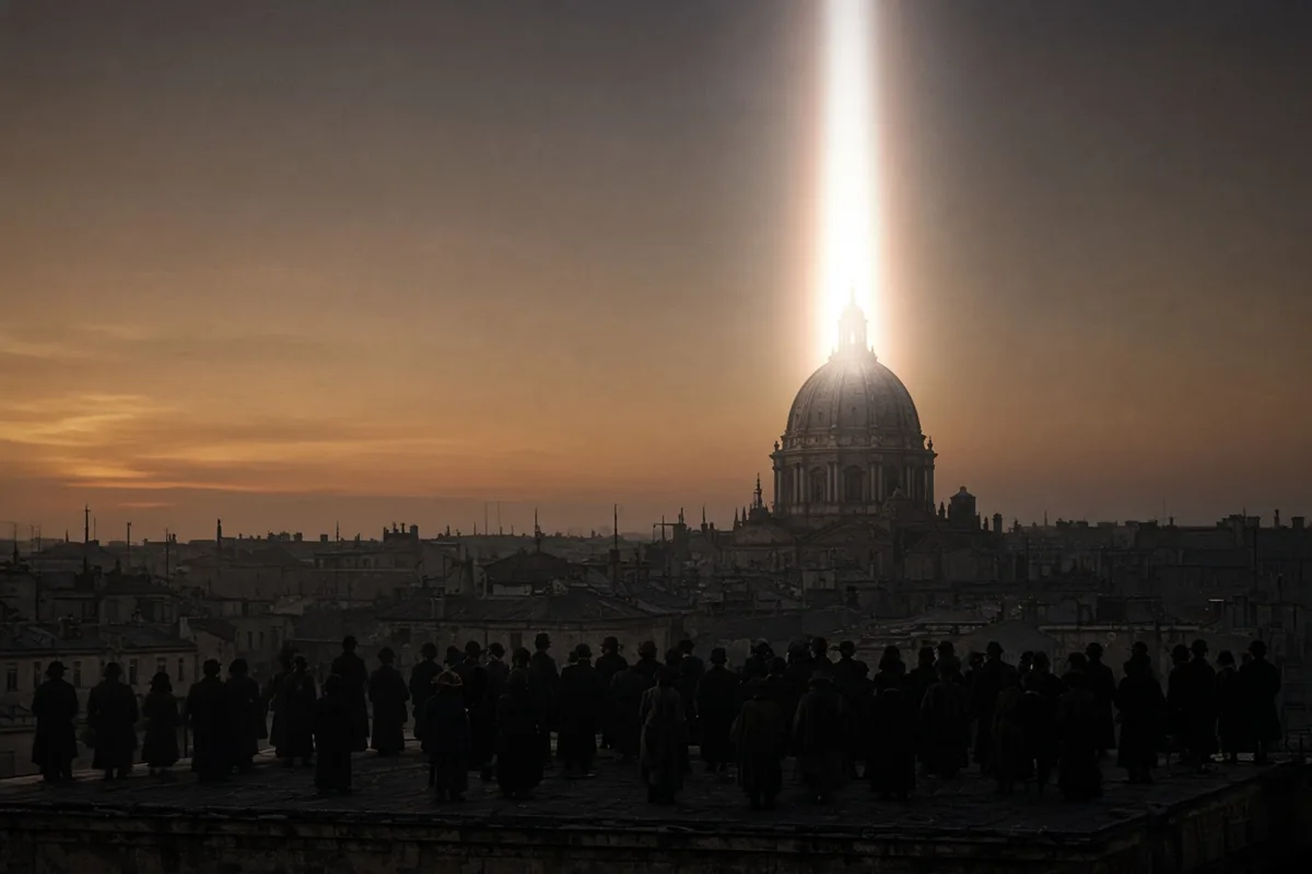 Crowds gathered nightly on rooftops and streets to witness the apparitions over several weeks in 1968.