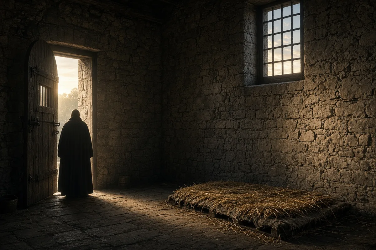 His escape was discovered the following morning, after which John made his way to safety among supporters of the reform.