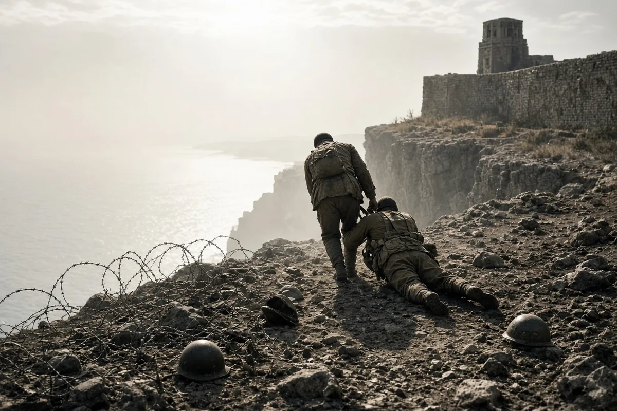 Eyewitness accounts describe Doss repeatedly exposing himself to enemy fire to reach the injured.