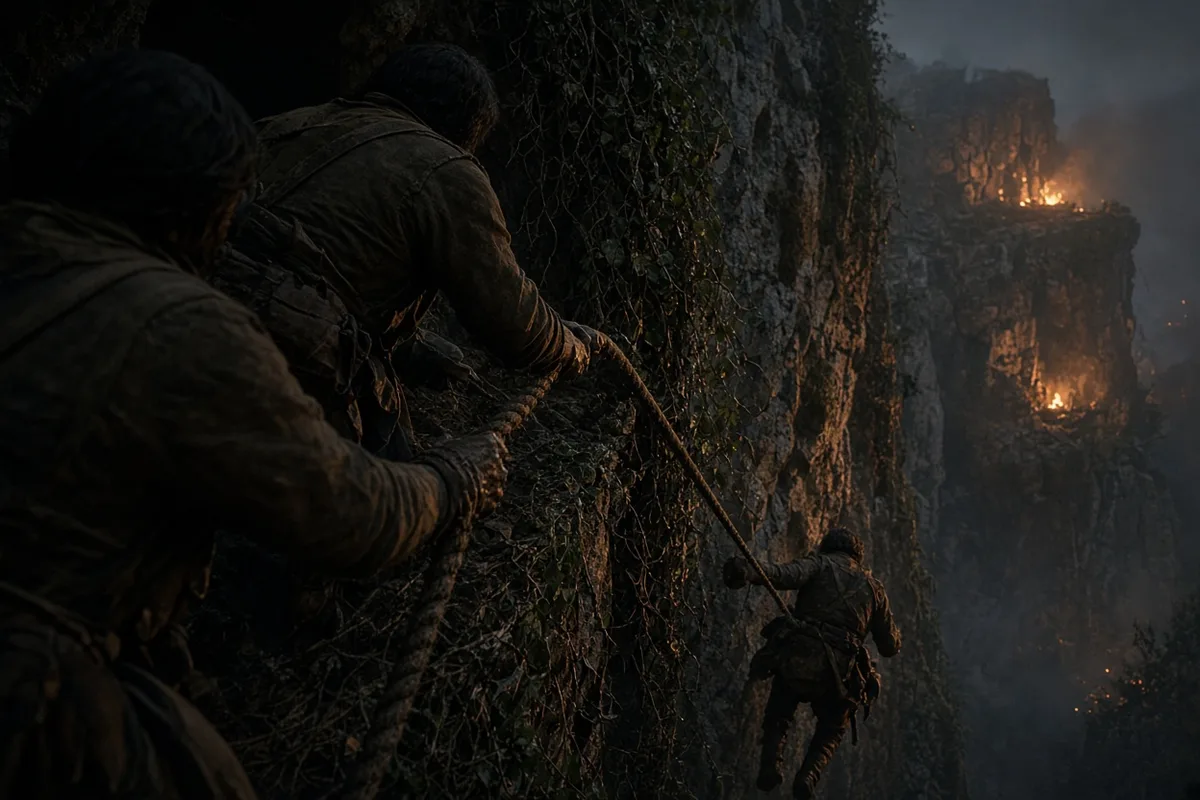 Medal of Honor records confirm Doss worked alone under fire to save the men throughout the day.